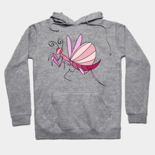 Pink Orchid Mantis Hoodie